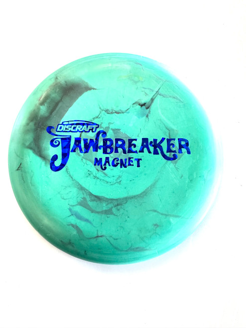 Vist Large View of Product Image Which is Used Discraft JAWBREAKER MAGNET Disc Golf Putter Teal