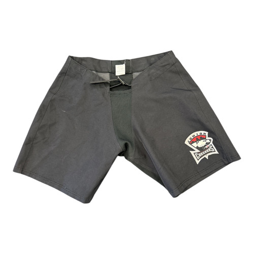 Vist Large View of Product Image Which is Used Checkers HOCKEY PANTS SHELL Senior Pant Black SM