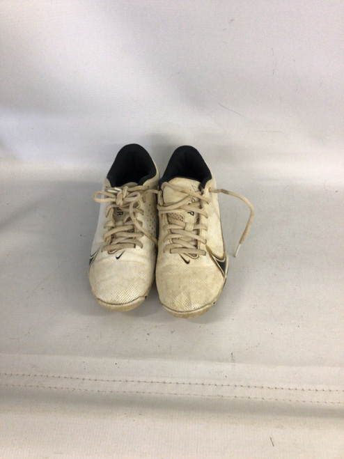 Vist Large View of Product Image Which is Used Nike VAPOR FAST FLEX BB/SB Cleats Black And White Adjustable