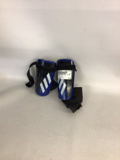 Vist Large View of Product Image Which is Used Adidas Soccer Shin Guards Youth Navy Blue XS