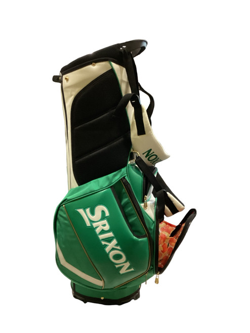 Vist Large View of Product Image Which is Used Srixon SPRING MAJOR STAFF BAG Mens Stand Bag Green