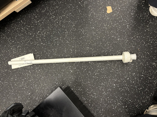 Vist Large View of Product Image Which is Used String King METAL 2 LE Mens Atk/Mid LAX Shaft White