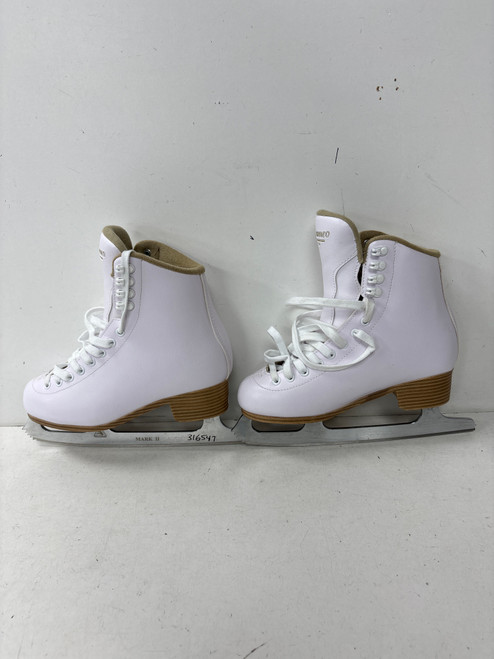 Vist Large View of Product Image Which is Used Jackson CAMEO 500 Womens Figure Skate White Senior 6 (new= $180)