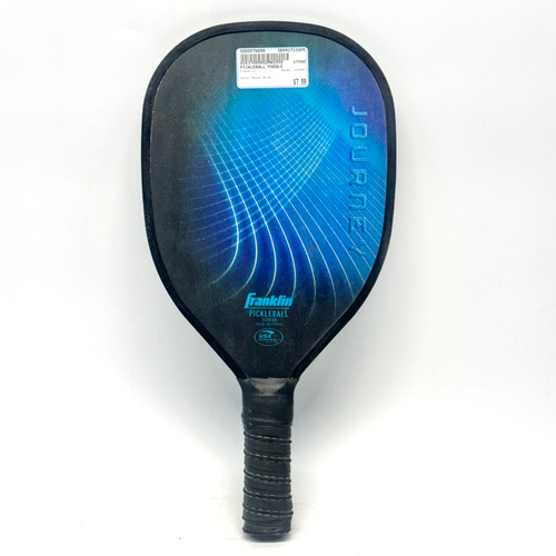Vist Large View of Product Image Which is Used Franklin JOURNEY Pickleball Racquet Royal Blue