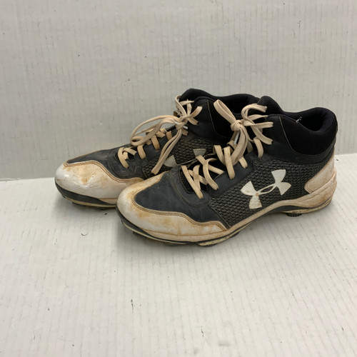 Vist Large View of Product Image Which is Used Under Armour BB/SB Cleats Black Senior 10.5