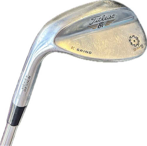 Vist Large View of Product Image Which is Used Titleist SM5 K GRIND Golf Wedge Mens RH Sand Wedge