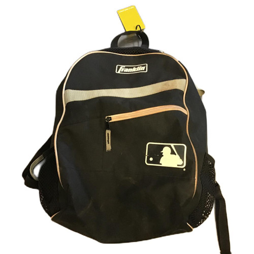 Vist Large View of Product Image Which is Used Franklin Baseball Player Backpack Black