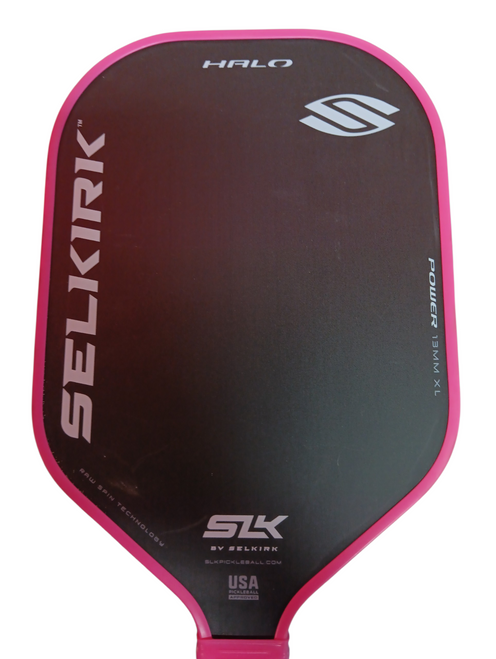 Vist Large View of Product Image Which is Used Selkirk HALO Pickleball Racquet Black