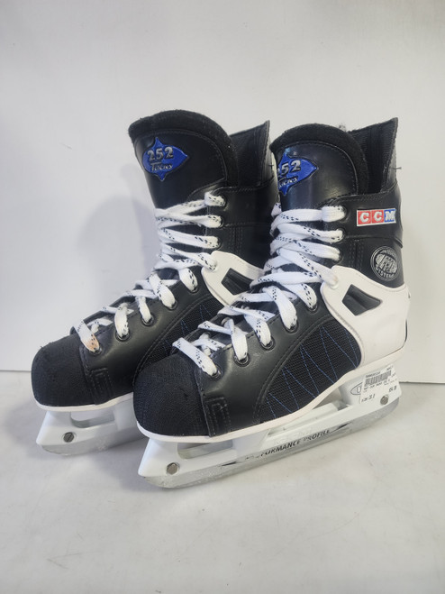 Vist Large View of Product Image Which is Used CCM TACKS 252 Intermediate Hockey Skate Intermediate 6.0