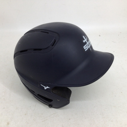 Vist Large View of Product Image Which is Used Mizuno B6 BT 6 3/4-7 3/8 BB HELMET Batting Helmet No Mask Navy Blue One Size