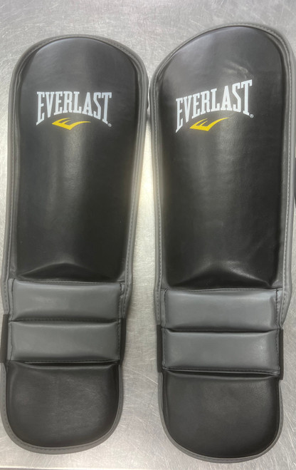 Vist Large View of Product Image Which is Used Everest Martial Arts Shin Pads Black SM