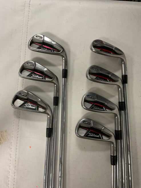 Vist Large View of Product Image Which is Used Titleist 710 AP1 Mens Iron Set RH 4I-PW