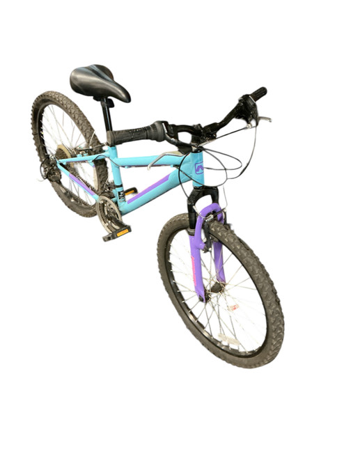 Vist Large View of Product Image Which is Used Nishiki PUEBLO 24 Mountain Bike Girls Royal Blue 24"