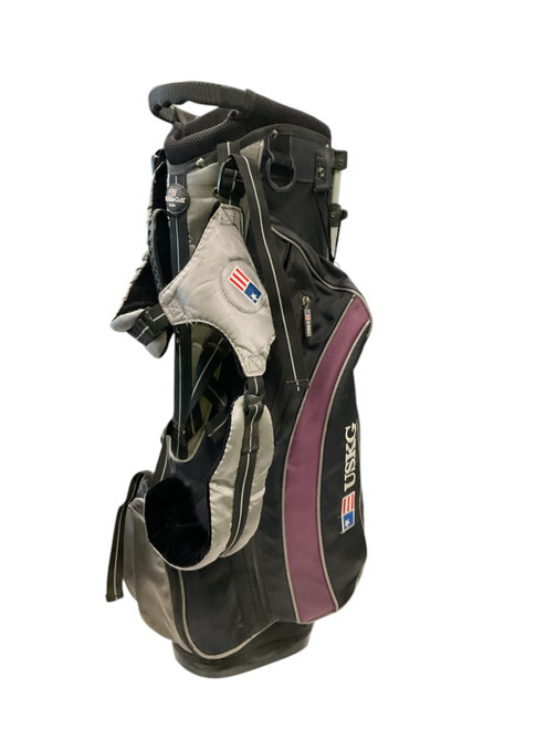 Vist Large View of Product Image Which is Used US Kids UL 54 Jr Stand Bag Purple