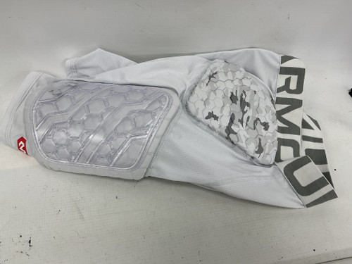 Vist Large View of Product Image Which is Used Under Armour HEAT GEAR HEX FB Girdles White MD