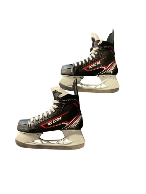 Vist Large View of Product Image Which is Used CCM CCM JETSPEED FT340 SZ 3 HOCKEY SKATES Junior Hockey Skate Junior 03