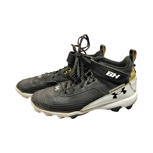 Vist Large View of Product Image Which is Used Under Armour HARPER 7 BB/SB Cleats Black Youth 06.0