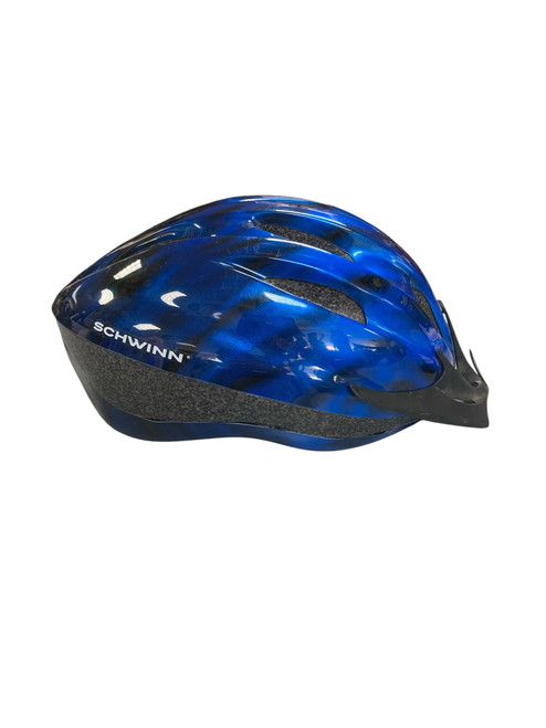 Vist Large View of Product Image Which is Used Schwinn BLUE BIKE HELMET Bike Helmet Royal Blue One Size