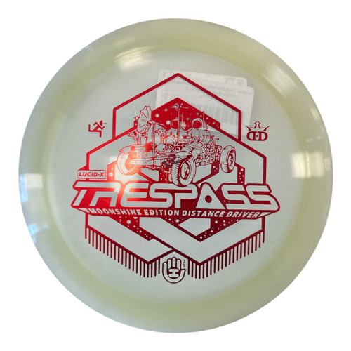 Vist Large View of Product Image Which is New Dynamic Discs LUCID-X TRESPASS Disc Golf Driver Clear 175g