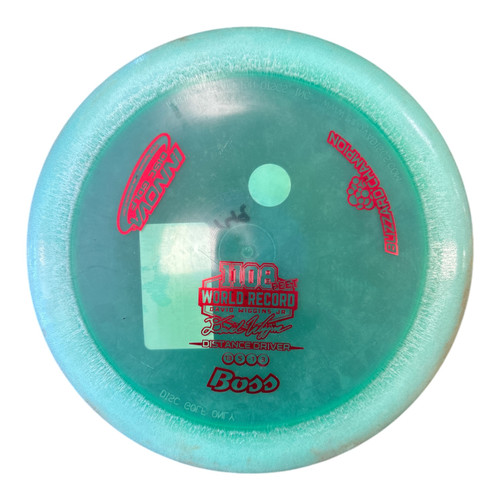 Vist Large View of Product Image Which is Used Innova BLIZZARD CHAMP BOSS Disc Golf Driver Green