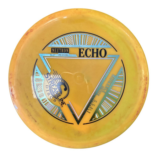 Vist Large View of Product Image Which is Used Streamline NEUTRON ECHO Disc Golf Mid Range Gold 178g