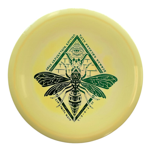 Vist Large View of Product Image Which is New Discraft ESP WASP Disc Golf Mid Range Yellow 180g