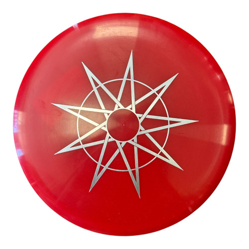 Vist Large View of Product Image Which is New Discraft ESP BUZZZ Disc Golf Mid Range Red 178g