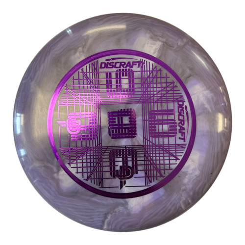 Vist Large View of Product Image Which is New Discraft ESP FIERCE Disc Golf Putter Purple 166g