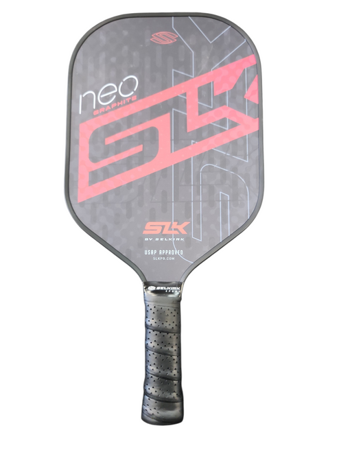 Vist Large View of Product Image Which is Used Selkirk NEO GRAPHITE Pickleball Racquet Black