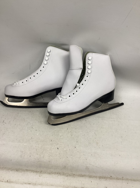Vist Large View of Product Image Which is Used American Athletic FIGURE SKATES WomensFigure Skate White Senior 7
