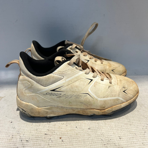 Vist Large View of Product Image Which is Used SPEED VIPER BB/SB Cleats White Youth 13.0