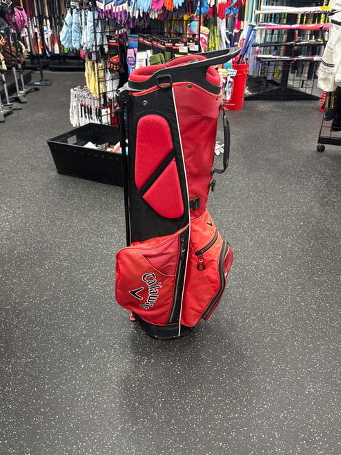 Vist Large View of Product Image Which is Used Callaway FAIRWAY C - NO STRAP Mens Stand Bag Red