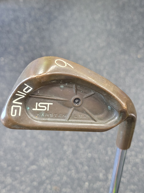 Vist Large View of Product Image Which is Used Ping KARSTEN 1ST Mens Individual Iron RH 6 Iron