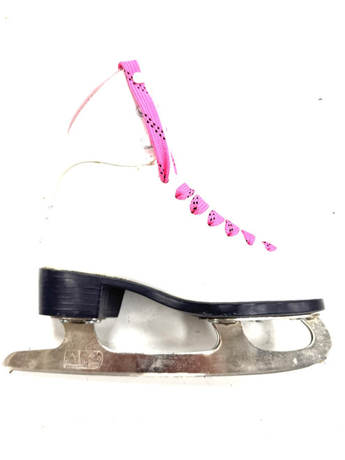 Vist Large View of Product Image Which is Used Jackson SOFT SKATE Girls Figure Skate White Junior 01