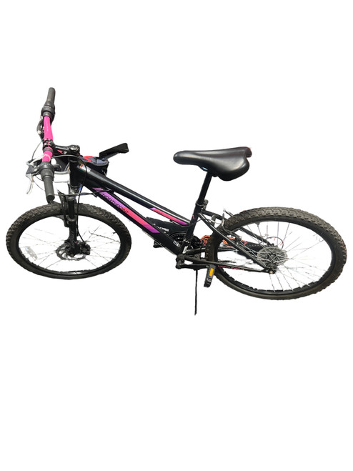 Vist Large View of Product Image Which is Used Kent NORTHPOINT Mountain Bike Girls Black 24"