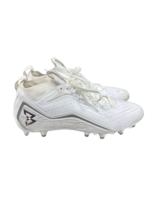 Vist Large View of Product Image Which is Used Adult FB Cleats White Senior 10.5