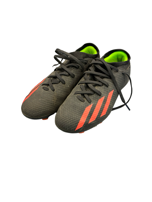 Vist Large View of Product Image Which is Used Adidas Soccer Cleats Black Junior 04.5