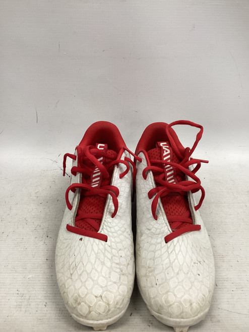 Vist Large View of Product Image Which is Used Under Armour CLEAT BB/SB Cleats Red Senior 8