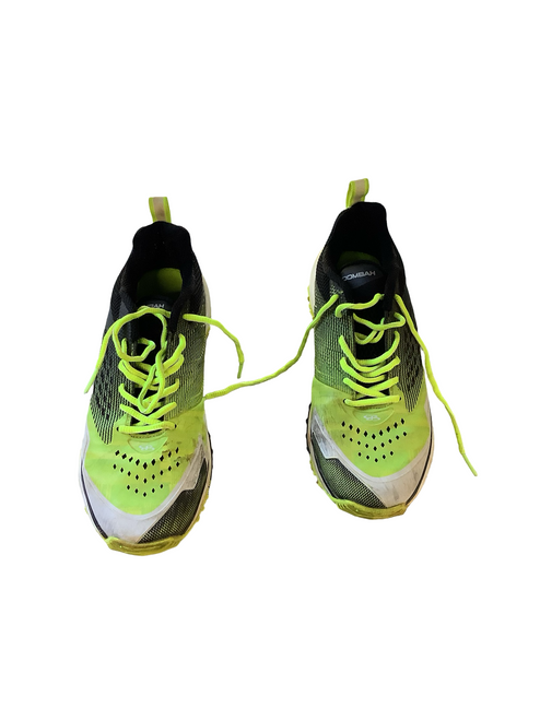 Vist Large View of Product Image Which is Used BoomBah TURF BB/SB Cleats Black And Yellow Senior 7