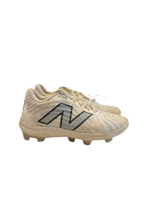 Vist Large View of Product Image Which is Used New Balance FUELCELL SZ 7 BB/SB Cleats White Senior 7