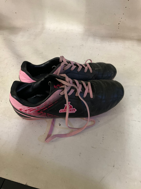 Vist Large View of Product Image Which is Used Brava Soccer Cleats Black Junior 06
