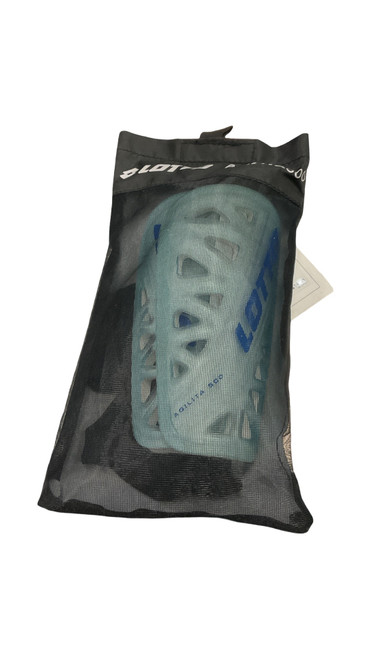 Vist Large View of Product Image Which is Used, Lotto, Soccer, Shin Guards, Youth, White, SM