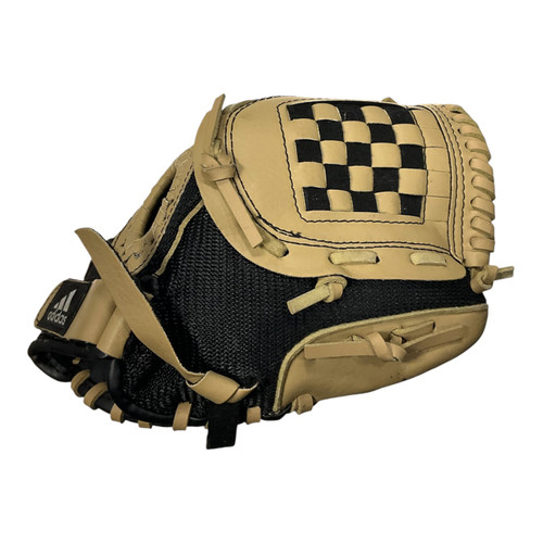 Vist Large View of Product Image Which is Used Adidas EAZY CLOSE BB/SB Glove RH Throw Brown 9 1/2"
