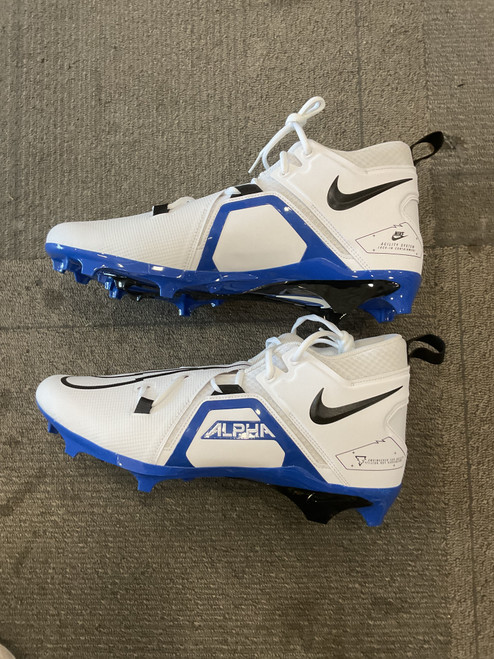 Vist Large View of Product Image Which is Used Nike ALPHA MENACE PRO 3 Adult FB Cleats Royal Blue Senior 15