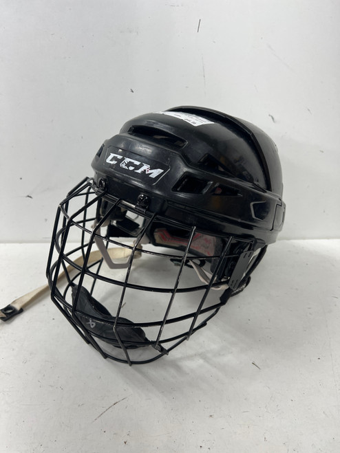 Vist Large View of Product Image Which is Used CCM VECTOR Helmet Cage Combo Black MD