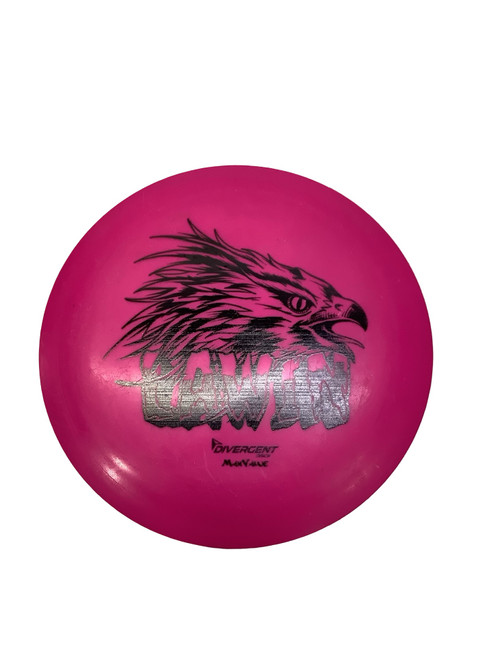 Vist Large View of Product Image Which is Used DIVERGENT LAWIN Disc Golf Driver Pink