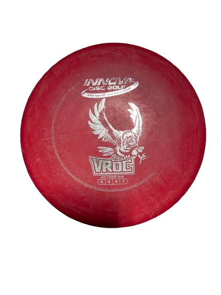 Vist Large View of Product Image Which is Used Innova VROC Disc Golf Mid Range Red