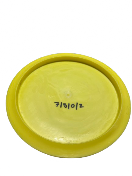 Vist Large View of Product Image Which is Used STOKELY DISCS ROBIN - FIRST RUN Disc Golf Driver Yellow