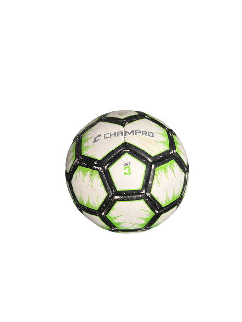 Vist Large View of Product Image Which is Used Champro 490 All Size Soccer Ball Green 3