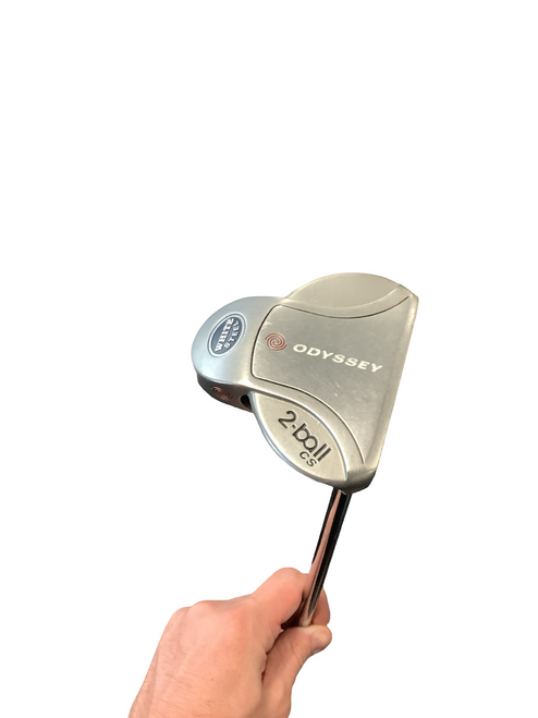Vist Large View of Product Image Which is Used Odyssey ODYSSEY 2 BALL WHITE STEEL Mens Putter RH